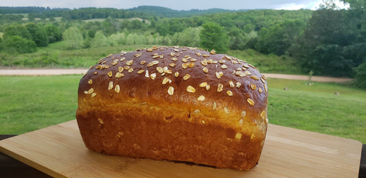 Molasses Oat Bread Loaf